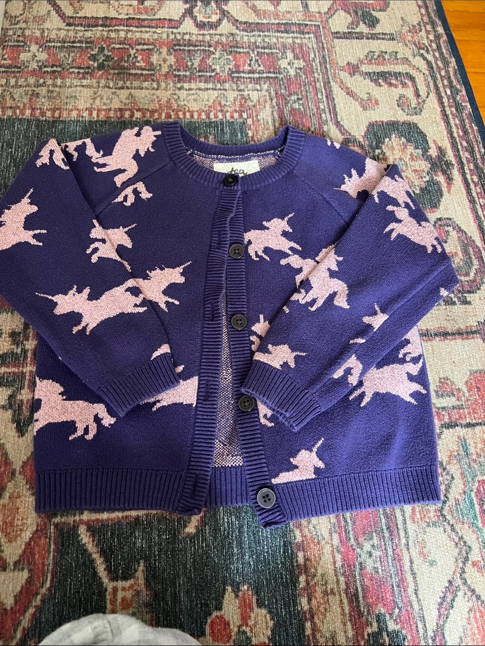 Tea Collection Unicorn Cardigan